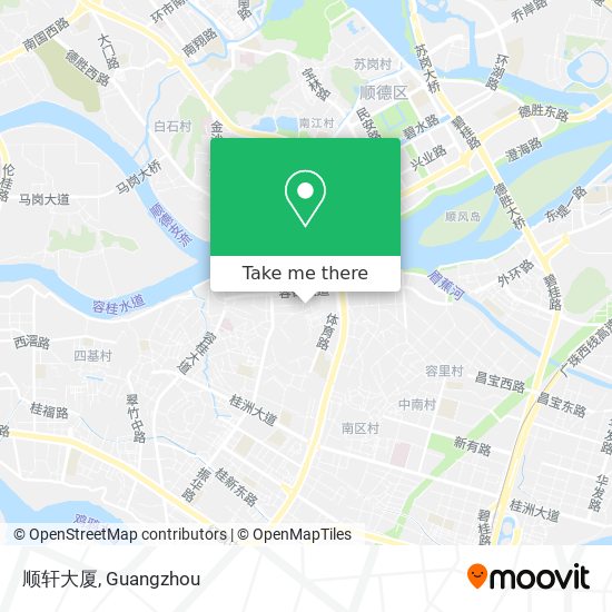 顺轩大厦 map