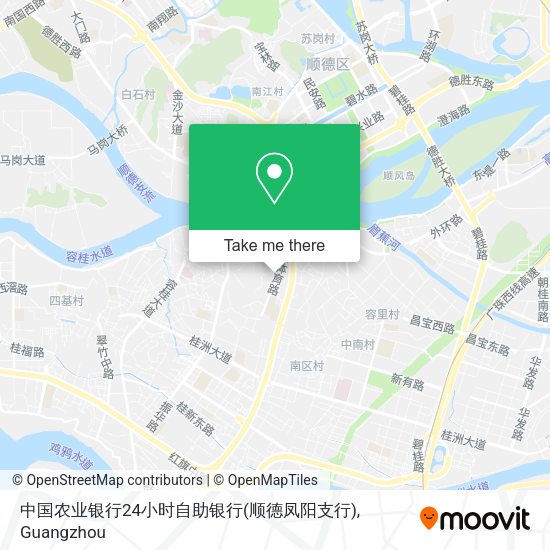中国农业银行24小时自助银行(顺德凤阳支行) map