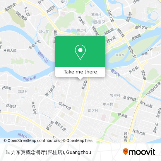 味力东翼概念餐厅(容桂店) map