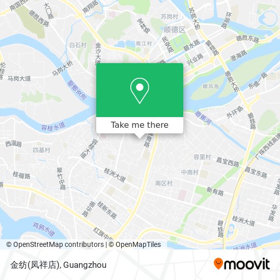 金纺(凤祥店) map
