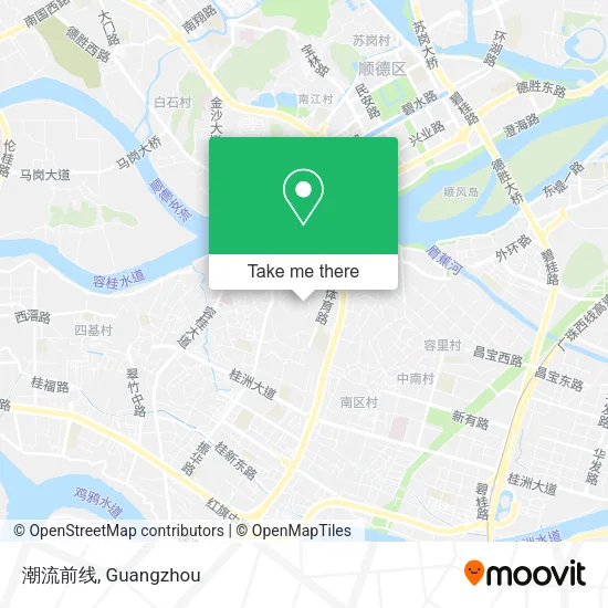 潮流前线 map