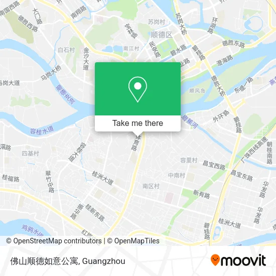 佛山顺德如意公寓 map