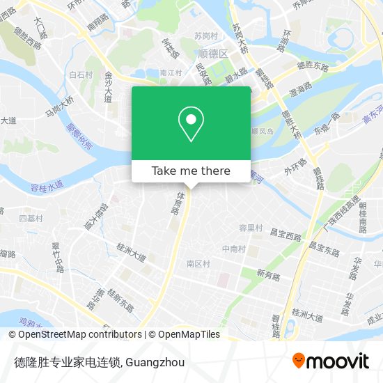 德隆胜专业家电连锁 map