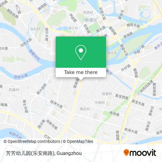 芳芳幼儿园(乐安南路) map