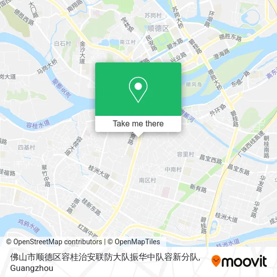 佛山市顺德区容桂治安联防大队振华中队容新分队 map