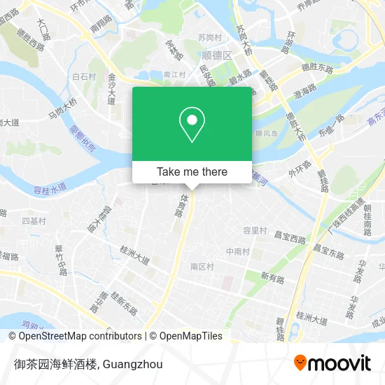 御茶园海鲜酒楼 map