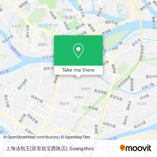 上海汤包王(容里昌宝西路店) map
