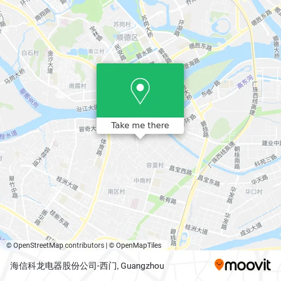 海信科龙电器股份公司-西门 map