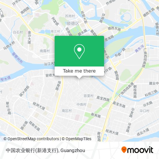 中国农业银行(新港支行) map