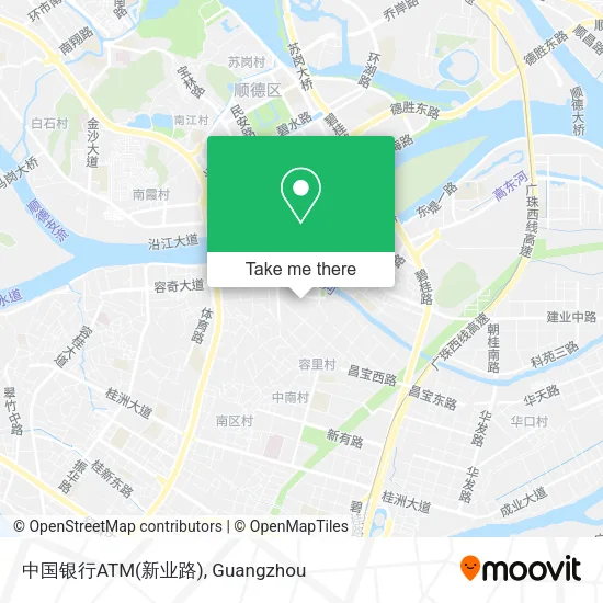 中国银行ATM(新业路) map