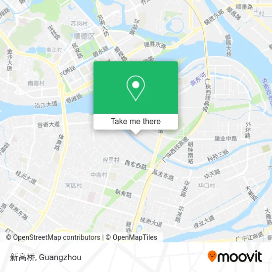 新高桥 map