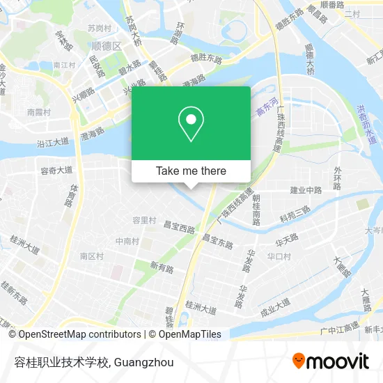 容桂职业技术学校 map