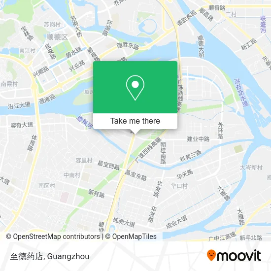 至德药店 map