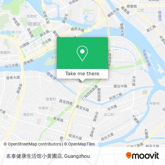 名泰健康生活馆小黄圃店 map