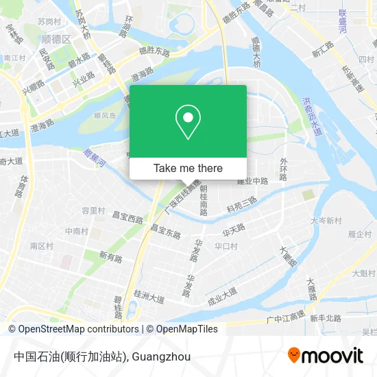 中国石油(顺行加油站) map