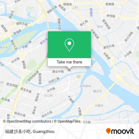 福建沙县小吃 map