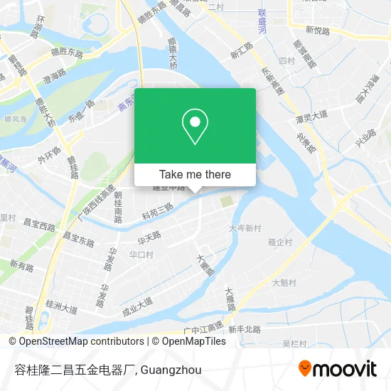 容桂隆二昌五金电器厂 map