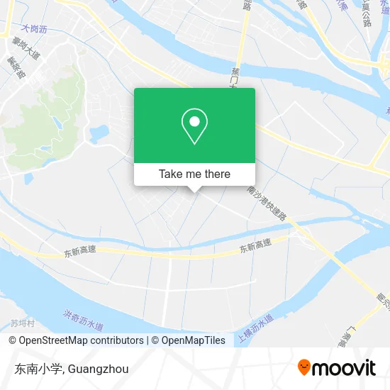 东南小学 map