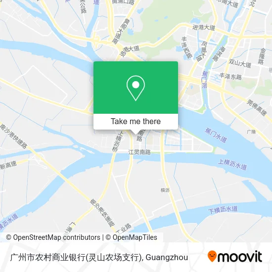 广州市农村商业银行(灵山农场支行) map