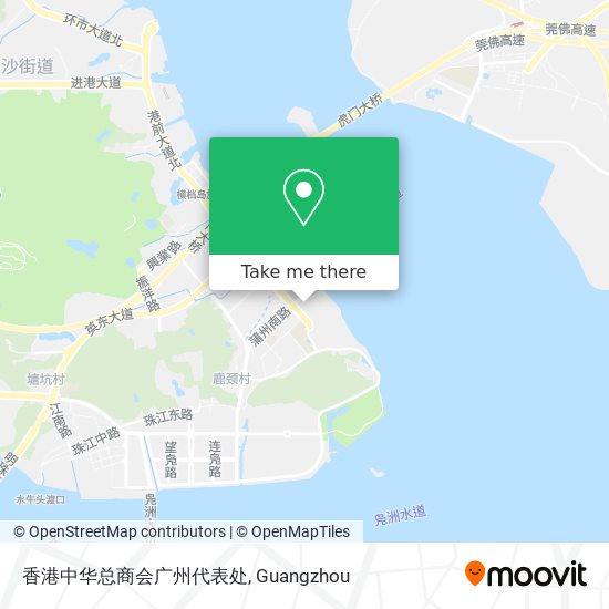 香港中华总商会广州代表处 map