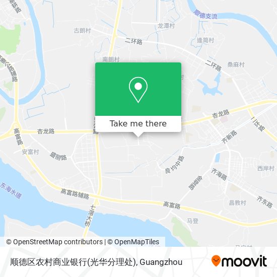 顺德区农村商业银行(光华分理处) map