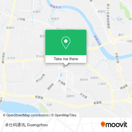 卓仕码通讯 map