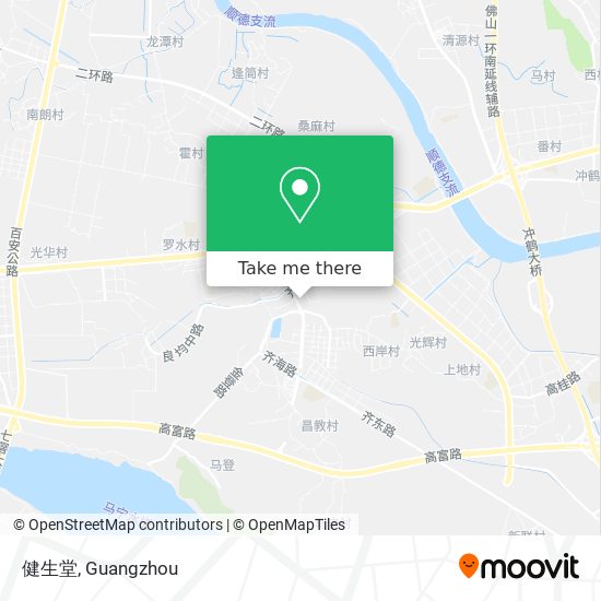 健生堂 map