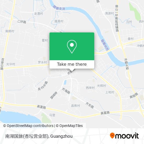 南湖国旅(杏坛营业部) map