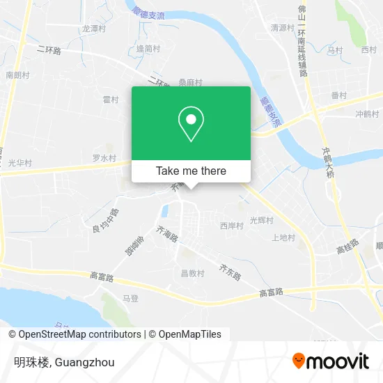 明珠楼 map