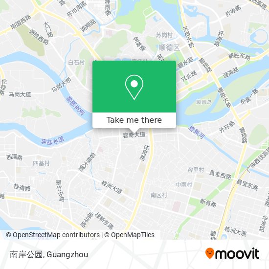 南岸公园 map