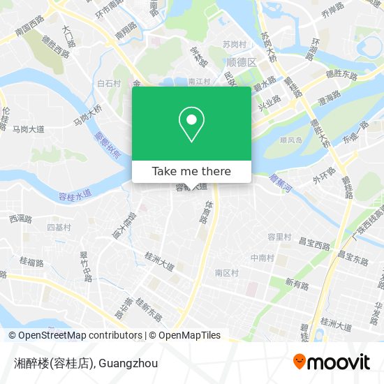 湘醉楼(容桂店) map
