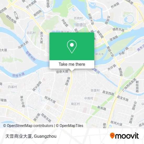 天晋商业大厦 map