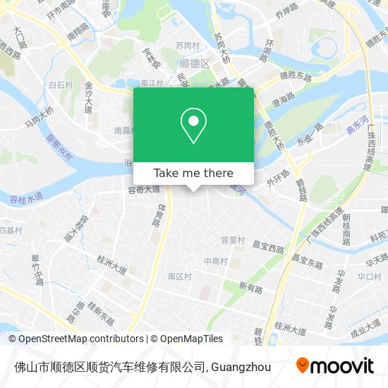 佛山市顺德区顺货汽车维修有限公司 map