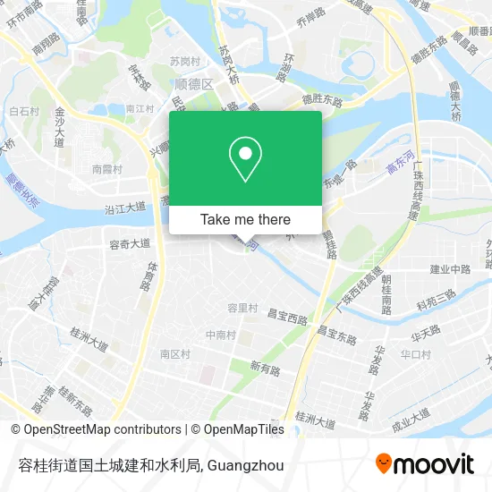 容桂街道国土城建和水利局 map