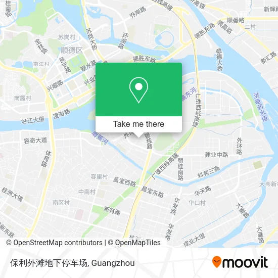 保利外滩地下停车场 map