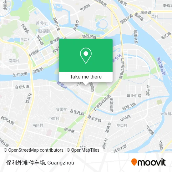 保利外滩-停车场 map