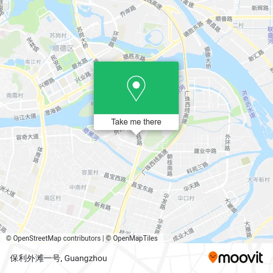 保利外滩一号 map