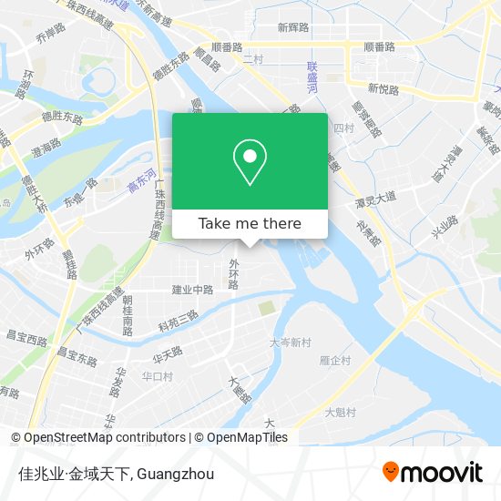 佳兆业·金域天下 map