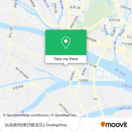 仙庙烧鸡(南沙横沥店) map