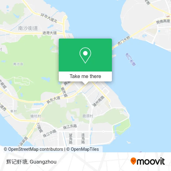 辉记虾塘 map