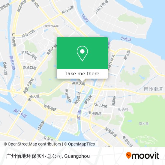 广州怡地环保实业总公司 map