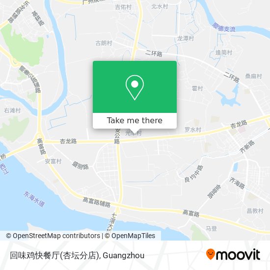 回味鸡快餐厅(杏坛分店) map