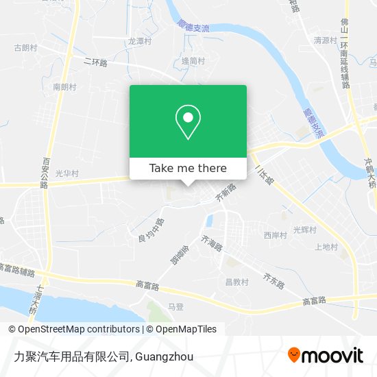 力聚汽车用品有限公司 map
