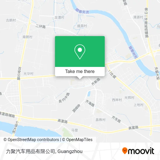 力聚汽车用品有限公司 map