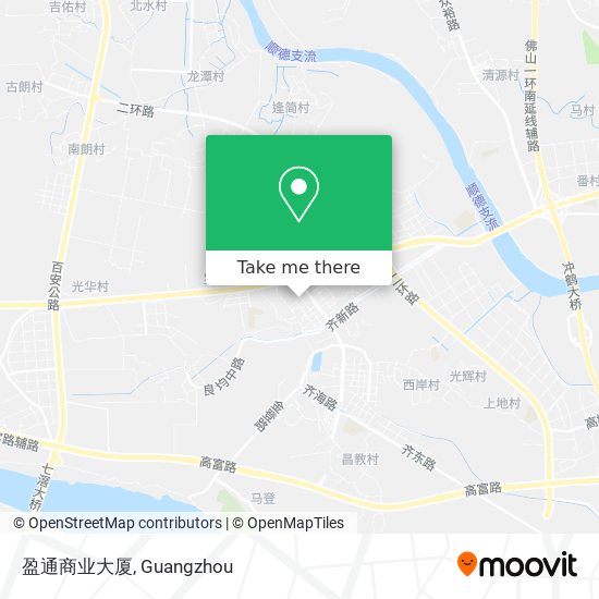 盈通商业大厦 map