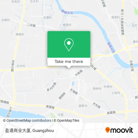 盈通商业大厦 map