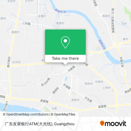 广东发展银行ATM(大光线) map