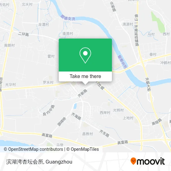 滨湖湾杏坛会所 map