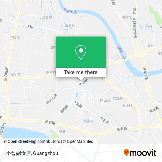 小曾副食店 map
