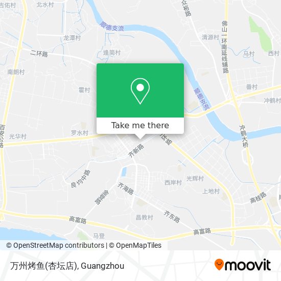 万州烤鱼(杏坛店) map